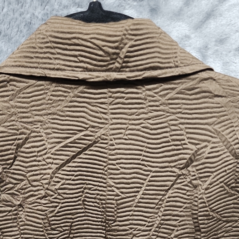 Coldwater Creek Brown Textured Suit Jacket sz 2X - Picture 6 of 8